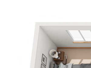 3 Bed - 1 Bath Bedroom A Layout 1070 sq.ft. Three Bed One Bath